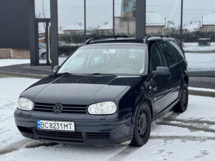 Синий Фольксваген Гольф, объемом двигателя 1.6 л и пробегом 206 тыс. км за 2499 $, фото 1 на Automoto.ua