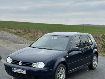 Синий Фольксваген Гольф, объемом двигателя 1.6 л и пробегом 260 тыс. км за 3350 $, фото 1 на Automoto.ua