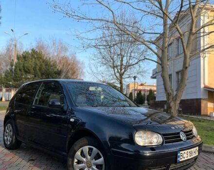 Синий Фольксваген Гольф, объемом двигателя 2 л и пробегом 281 тыс. км за 3399 $, фото 1 на Automoto.ua