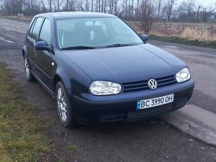 Синій Фольксваген Гольф, об'ємом двигуна 1.6 л та пробігом 220 тис. км за 4000 $, фото 1 на Automoto.ua