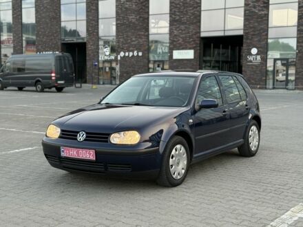 Фольксваген Гольф 2001 у Чернівцях на Automoto.ua Синій Фольксваген Гольф, об'ємом двигуна 1.4 л та пробігом 205 тис. км за 4200 $, фото 1 на Automoto.ua