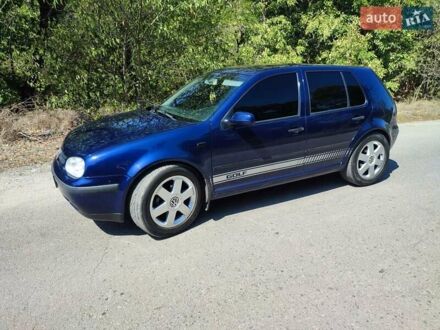 Фольксваген Гольф 2001 в Днепре (Днепропетровске) на Automoto.ua Синий Фольксваген Гольф, объемом двигателя 1.4 л и пробегом 358 тыс. км за 4200 $, фото 1 на Automoto.ua