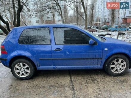 Синій Фольксваген Гольф, об'ємом двигуна 1.39 л та пробігом 203 тис. км за 3800 $, фото 1 на Automoto.ua