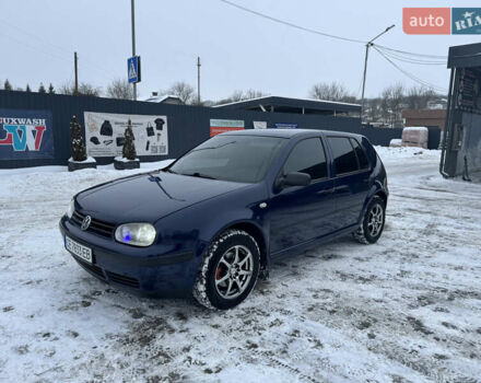 Синий Фольксваген Гольф, объемом двигателя 1.9 л и пробегом 340 тыс. км за 4150 $, фото 1 на Automoto.ua