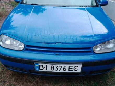 Синий Фольксваген Гольф, объемом двигателя 2 л и пробегом 250 тыс. км за 4000 $, фото 1 на Automoto.ua