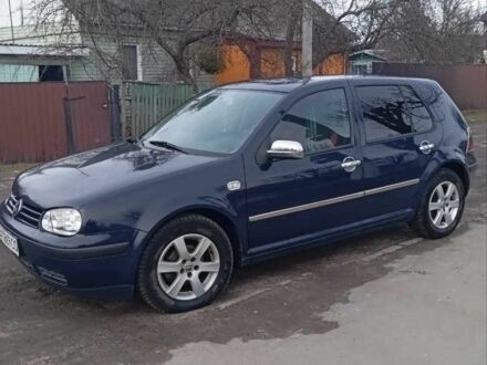 Фольксваген Гольф 2001 у Славуте на Automoto.ua Синій Фольксваген Гольф, об'ємом двигуна 1.4 л та пробігом 239 тис. км за 3658 $, фото 1 на Automoto.ua