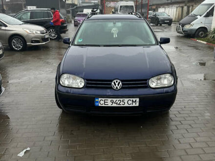 Синий Фольксваген Гольф, объемом двигателя 1.9 л и пробегом 358 тыс. км за 3750 $, фото 1 на Automoto.ua