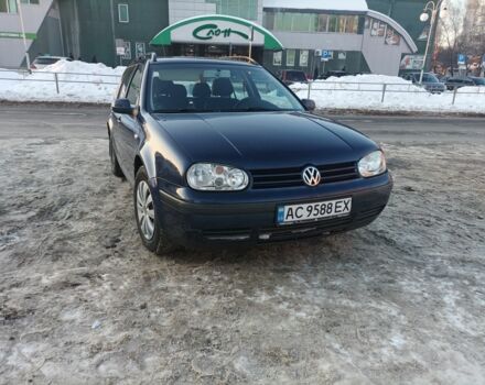 Синій Фольксваген Гольф, об'ємом двигуна 1.6 л та пробігом 246 тис. км за 3650 $, фото 1 на Automoto.ua