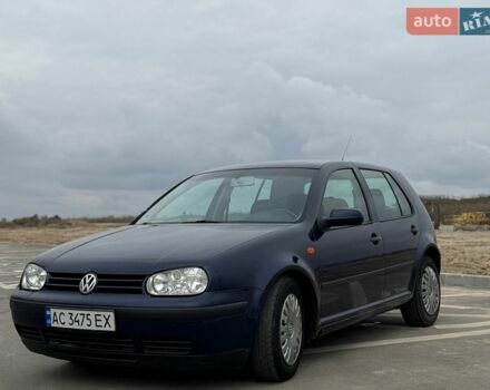 Синій Фольксваген Гольф, об'ємом двигуна 1.39 л та пробігом 202 тис. км за 3700 $, фото 1 на Automoto.ua