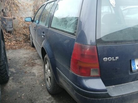 Синій Фольксваген Гольф, об'ємом двигуна 2 л та пробігом 324 тис. км за 1300 $, фото 1 на Automoto.ua