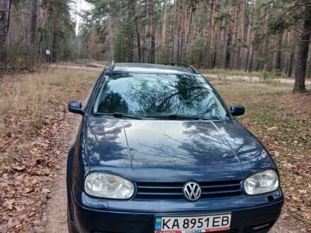 Синій Фольксваген Гольф, об'ємом двигуна 2 л та пробігом 311 тис. км за 4950 $, фото 1 на Automoto.ua