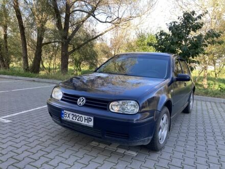 Фольксваген Гольф 2002 у Хмельницькому на Automoto.ua Синій Фольксваген Гольф, об'ємом двигуна 1.4 л та пробігом 249 тис. км за 3100 $, фото 1 на Automoto.ua