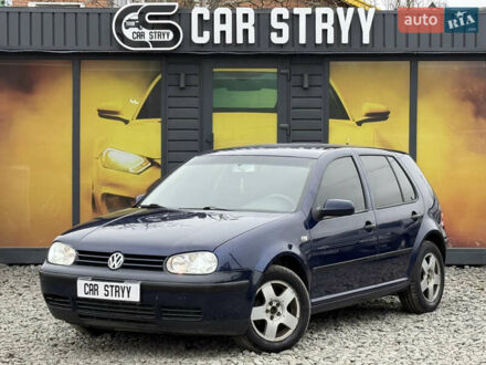 Синий Фольксваген Гольф, объемом двигателя 1.39 л и пробегом 283 тыс. км за 3999 $, фото 1 на Automoto.ua