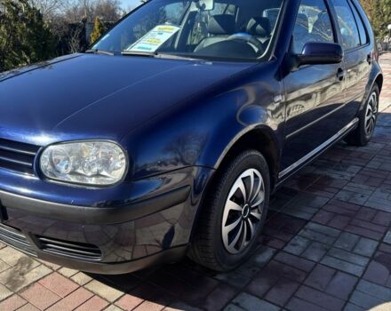 Синий Фольксваген Гольф, объемом двигателя 1.4 л и пробегом 217 тыс. км за 4200 $, фото 1 на Automoto.ua