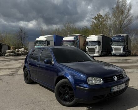 Синий Фольксваген Гольф, объемом двигателя 1.4 л и пробегом 276 тыс. км за 4300 $, фото 1 на Automoto.ua