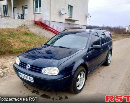 Синій Фольксваген Гольф, об'ємом двигуна 2 л та пробігом 241 тис. км за 4200 $, фото 1 на Automoto.ua