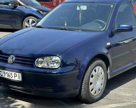 Синий Фольксваген Гольф, объемом двигателя 1.39 л и пробегом 231 тыс. км за 3990 $, фото 1 на Automoto.ua
