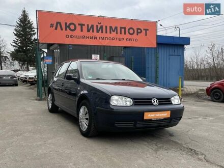 Синий Фольксваген Гольф, объемом двигателя 1.39 л и пробегом 220 тыс. км за 5150 $, фото 1 на Automoto.ua