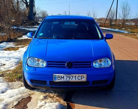 Синий Фольксваген Гольф, объемом двигателя 1.6 л и пробегом 246 тыс. км за 4500 $, фото 1 на Automoto.ua