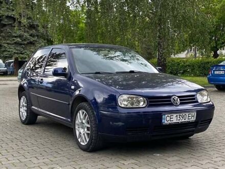 Фольксваген Гольф 2002 у Чернівцях на Automoto.ua Синій Фольксваген Гольф, об'ємом двигуна 1.9 л та пробігом 180 тис. км за 4500 $, фото 1 на Automoto.ua