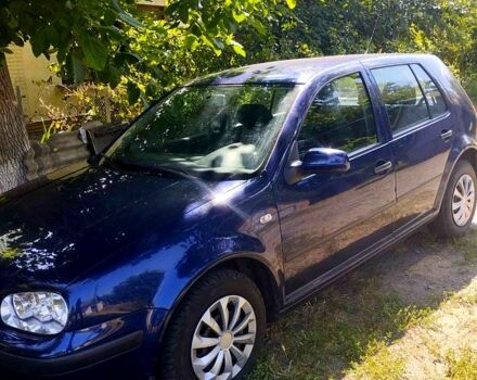Синий Фольксваген Гольф, объемом двигателя 1.4 л и пробегом 243 тыс. км за 4100 $, фото 1 на Automoto.ua