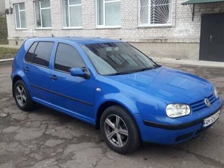 Фольксваген Гольф 2002 в Бердичеве на Automoto.ua Синий Фольксваген Гольф, объемом двигателя 1.6 л и пробегом 293 тыс. км за 4500 $, фото 1 на Automoto.ua