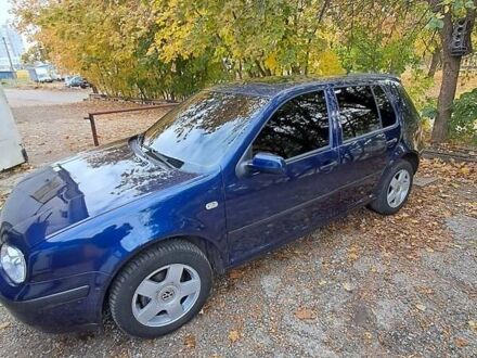 Фольксваген Гольф 2002 в Харькове на Automoto.ua Синий Фольксваген Гольф, объемом двигателя 1.6 л и пробегом 205 тыс. км за 4999 $, фото 1 на Automoto.ua