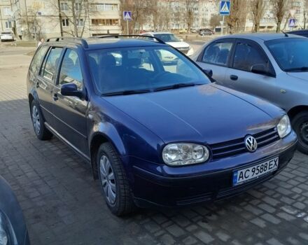 Синій Фольксваген Гольф, об'ємом двигуна 1.6 л та пробігом 262 тис. км за 3900 $, фото 1 на Automoto.ua