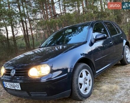 Синий Фольксваген Гольф, объемом двигателя 1.6 л и пробегом 180 тыс. км за 4350 $, фото 1 на Automoto.ua