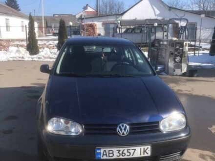 Фольксваген Гольф 2002 в Жмеренке на Automoto.ua Синий Фольксваген Гольф, объемом двигателя 1.4 л и пробегом 260 тыс. км за 3400 $, фото 1 на Automoto.ua