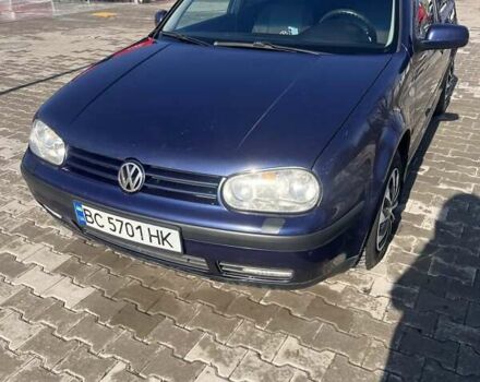 Синий Фольксваген Гольф, объемом двигателя 1.4 л и пробегом 320 тыс. км за 3400 $, фото 1 на Automoto.ua