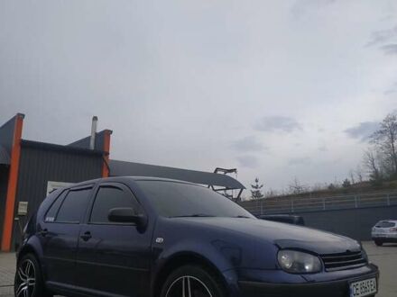 Синий Фольксваген Гольф, объемом двигателя 1.9 л и пробегом 351 тыс. км за 6396 $, фото 1 на Automoto.ua