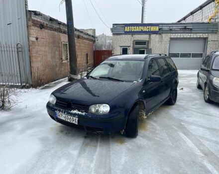 Синий Фольксваген Гольф, объемом двигателя 1.9 л и пробегом 350 тыс. км за 2100 $, фото 1 на Automoto.ua