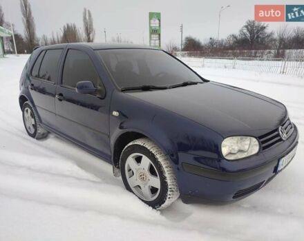 Синій Фольксваген Гольф, об'ємом двигуна 1.6 л та пробігом 207 тис. км за 4450 $, фото 1 на Automoto.ua