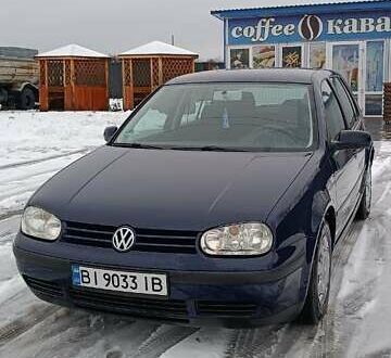 Синий Фольксваген Гольф, объемом двигателя 1.39 л и пробегом 190 тыс. км за 4500 $, фото 1 на Automoto.ua