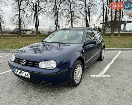 Синій Фольксваген Гольф, об'ємом двигуна 1.6 л та пробігом 190 тис. км за 4300 $, фото 1 на Automoto.ua