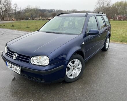 Синий Фольксваген Гольф, объемом двигателя 1.9 л и пробегом 281 тыс. км за 2191 $, фото 1 на Automoto.ua