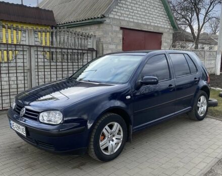 Синий Фольксваген Гольф, объемом двигателя 1.4 л и пробегом 300 тыс. км за 3400 $, фото 1 на Automoto.ua
