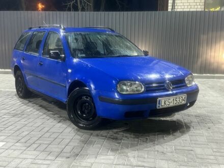 Синий Фольксваген Гольф, объемом двигателя 1.9 л и пробегом 300 тыс. км за 1700 $, фото 1 на Automoto.ua