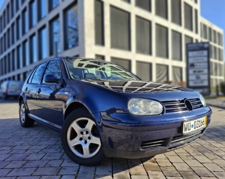 Синий Фольксваген Гольф, объемом двигателя 1.6 л и пробегом 270 тыс. км за 2400 $, фото 1 на Automoto.ua