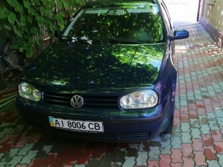 Фольксваген Гольф 2003 в Фастове на Automoto.ua Синий Фольксваген Гольф, объемом двигателя 1.6 л и пробегом 314 тыс. км за 4200 $, фото 1 на Automoto.ua