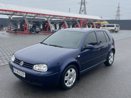 Синій Фольксваген Гольф, об'ємом двигуна 1.6 л та пробігом 218 тис. км за 5100 $, фото 1 на Automoto.ua
