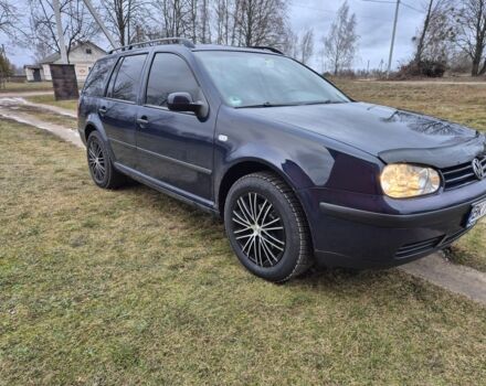 Синий Фольксваген Гольф, объемом двигателя 1.9 л и пробегом 320 тыс. км за 3200 $, фото 1 на Automoto.ua