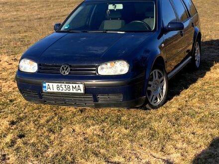 Синій Фольксваген Гольф, об'ємом двигуна 1.9 л та пробігом 320 тис. км за 3600 $, фото 1 на Automoto.ua