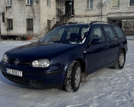 Синий Фольксваген Гольф, объемом двигателя 1.9 л и пробегом 200 тыс. км за 2200 $, фото 1 на Automoto.ua