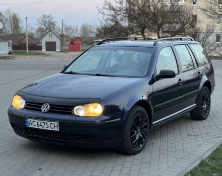 Синій Фольксваген Гольф, об'ємом двигуна 1.9 л та пробігом 400 тис. км за 3750 $, фото 1 на Automoto.ua