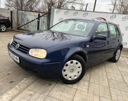 Синий Фольксваген Гольф, объемом двигателя 1.4 л и пробегом 260 тыс. км за 3999 $, фото 1 на Automoto.ua