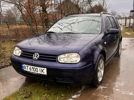 Синий Фольксваген Гольф, объемом двигателя 1.98 л и пробегом 399 тыс. км за 3750 $, фото 1 на Automoto.ua