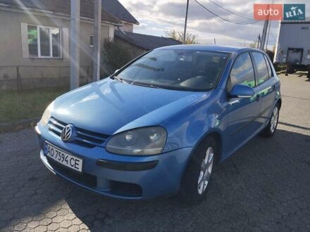 Синий Фольксваген Гольф, объемом двигателя 1.6 л и пробегом 253 тыс. км за 4900 $, фото 1 на Automoto.ua