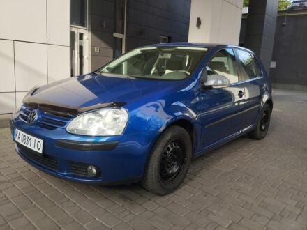 Фольксваген Гольф 2004 у Києві на Automoto.ua Синій Фольксваген Гольф, об'ємом двигуна 1.6 л та пробігом 183 тис. км за 5000 $, фото 1 на Automoto.ua